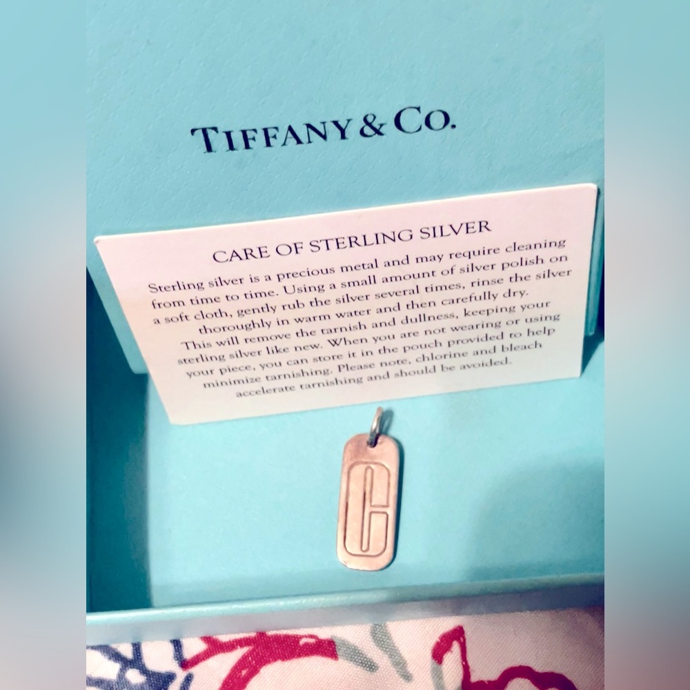 RARE Tiffany & Co. Clinique ‘C’ Pendant